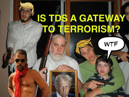 The Smug Delusion of Saint Bildo: Is TDS Just a Step on the Way to Domestic Terrorist?
